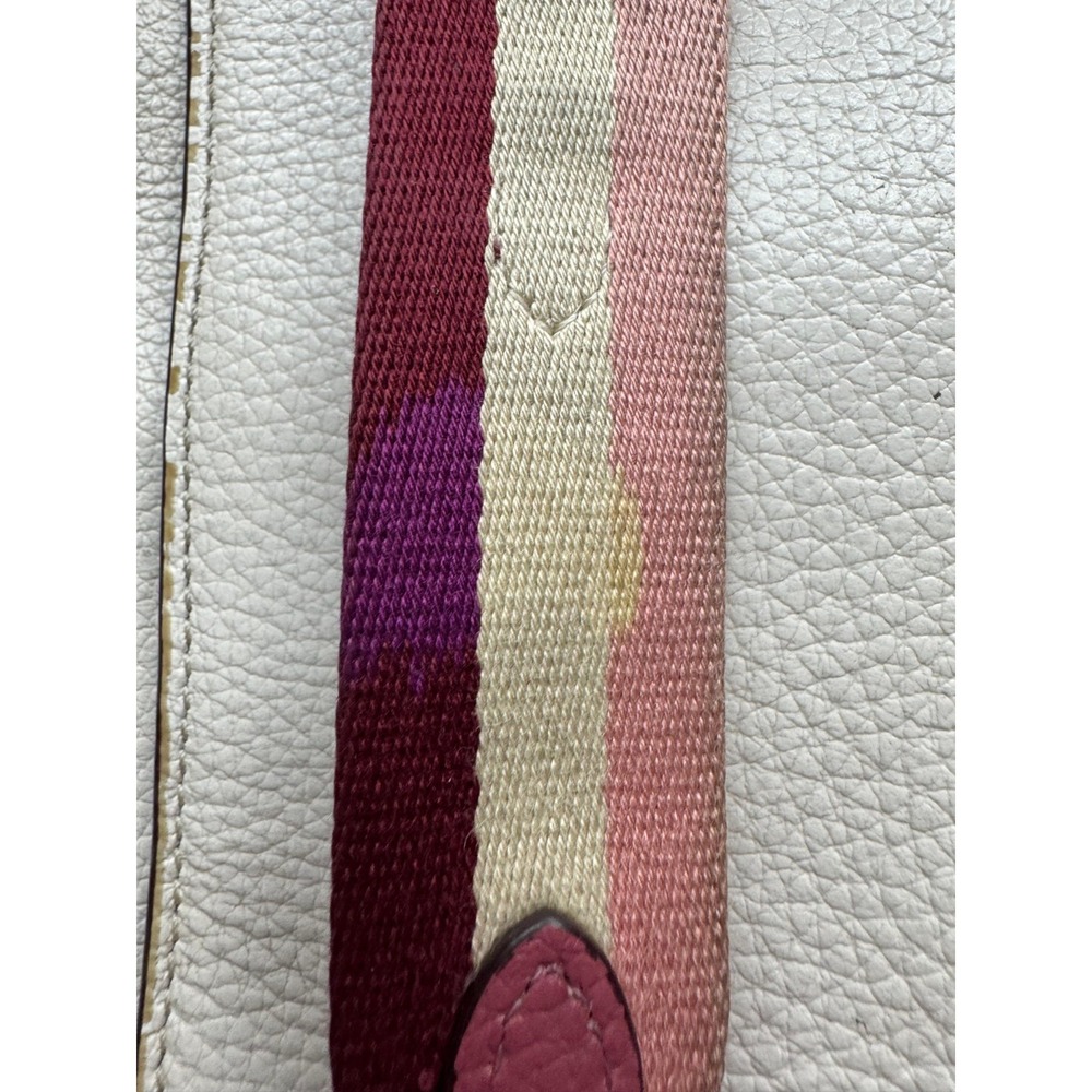 Coach Heart Logo Pebbled Leather Mini Jamie Camera Bag Crossbody Chalk Pink - Picture 15 of 16
